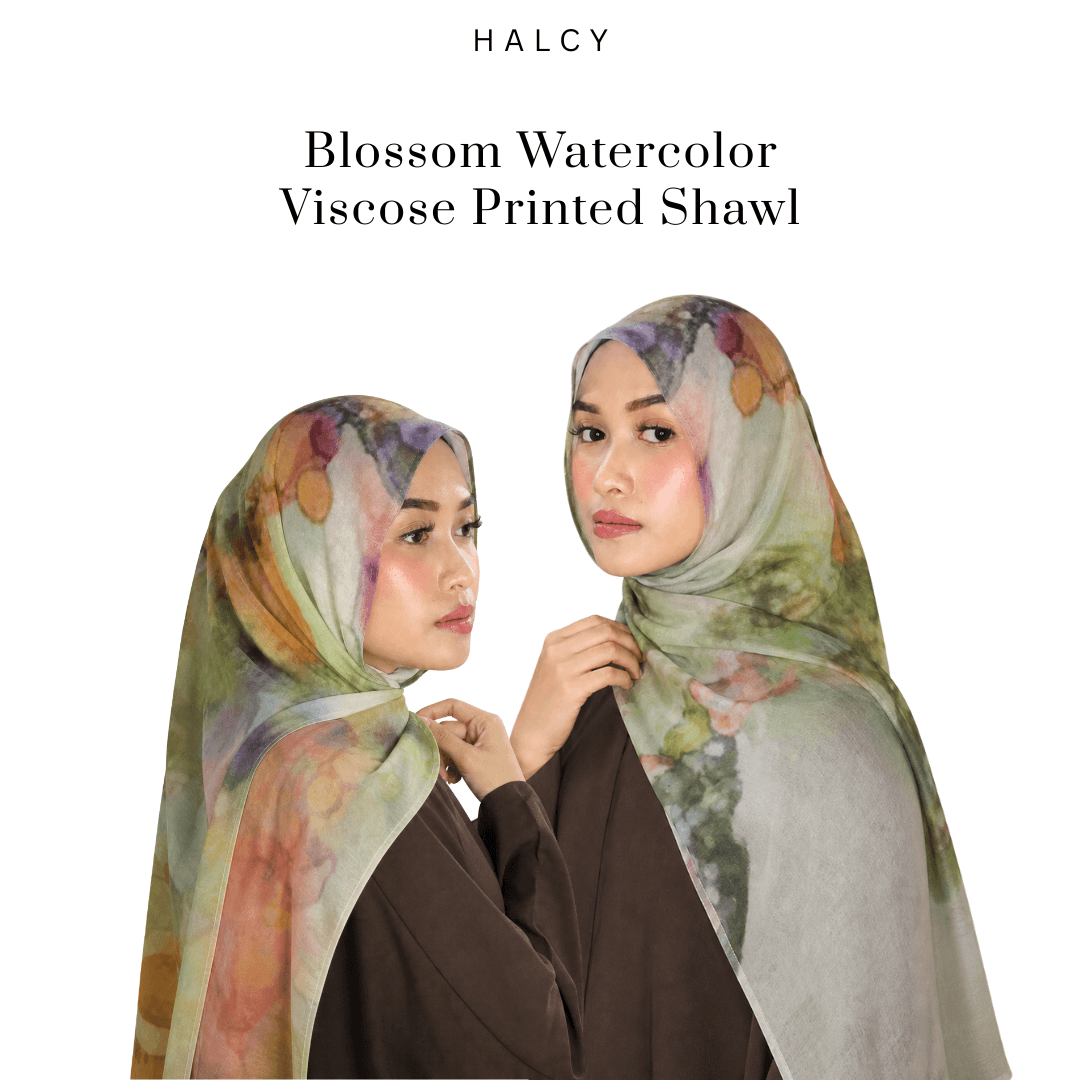 Blossom Watercolor Viscose Printed catalogue cover